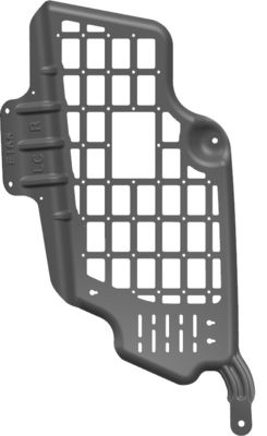 Jeep Toyota Car Trunk Shelf com Alumínio Extrusão Armazenamento de bagagem Off-Road