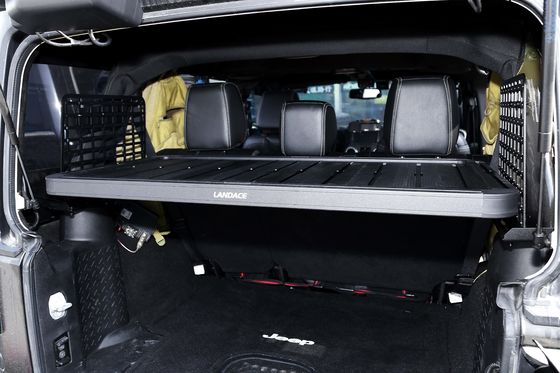 Jeep JK Car Interior Rack Alumínio extrusão Offroad Interior Prateleira