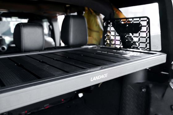 Jeep JK Car Interior Rack Alumínio extrusão Offroad Interior Prateleira