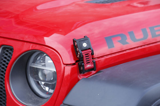 Acessórios externos CNC 4X4 Veículo de potência revestida de capô para JEEP Wrangler