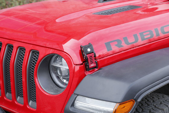 Acessórios externos CNC 4X4 Veículo de potência revestida de capô para JEEP Wrangler