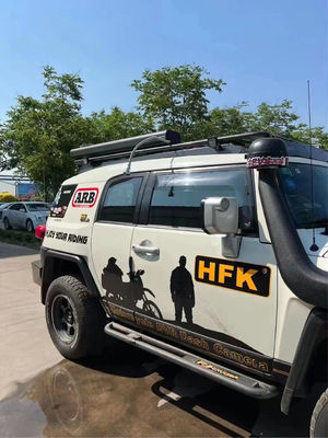 Alto 4WD preto de revestimento de pó de alumínio chuveiro de estrada para acampamento serviço OEM aceito