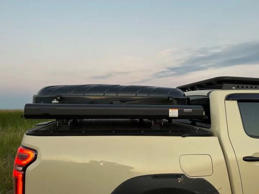 Alto 4WD preto de revestimento de pó de alumínio chuveiro de estrada para acampamento serviço OEM aceito