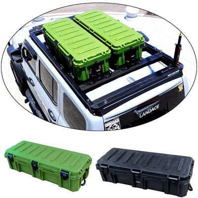 Caixa para veículo off-road Lldpe ferramenta de plástico kit de ferramentas do carro caixa de armazenamento caixa de armazenamento do telhado do carro caixa de armazenamento superior