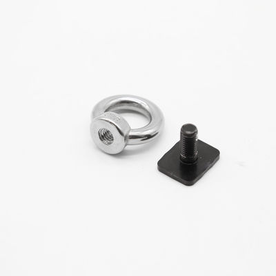 Relva de telhado CNC revestida com pó preto com design único e orifício de olho de aço inoxidável