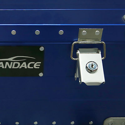 Caixa de armazenamento de ferramentas industriais de liga de alumínio revestida em pó personalizada