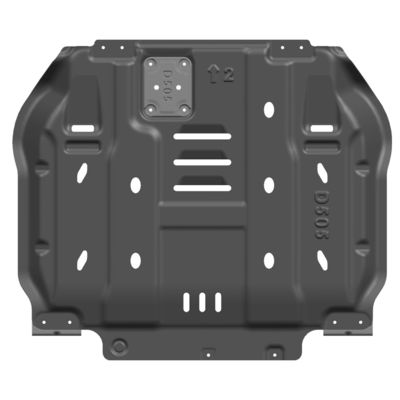 2011-2019 RAM Transmissão Subcorpo Splash Guard Landace Veículo Acessórios Externos