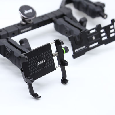 Processamento CNC Máquina de liga de alumínio Consola do centro Bracket Gopro Holder para Jeep Wrangler