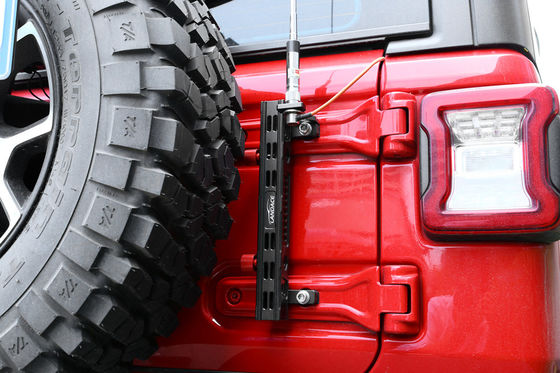 JEEP Wrangler Car Fitment Alumínio Alloy Antenna Pólus de bandeira Fácil de instalar e remover