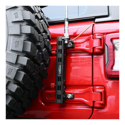 JEEP Wrangler Car Fitment Alumínio Alloy Antenna Pólus de bandeira Fácil de instalar e remover