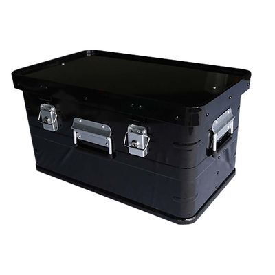 Caixa de armazenamento de acampamento exterior isolado Anodizante liga de alumínio vintage para cozinha