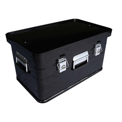 Caixa de armazenamento de acampamento exterior isolado Anodizante liga de alumínio vintage para cozinha
