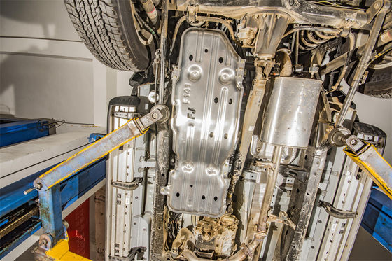 4x4 Acessórios exteriores Toyota FJ Cruiser Chassis Skid Plate em aço de liga de prata