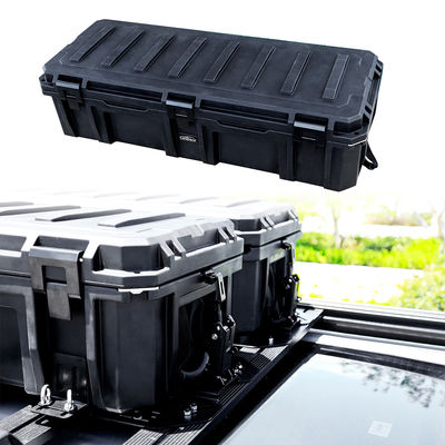110L Heavy Duty Car Roof Rack montado caixa de ferramentas elétricas com rodas e caixa de pacote