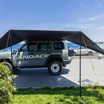 Área grande universal impermeável carro protetor solar dossel para RV SUV Roof Racks Camping ao ar livre
