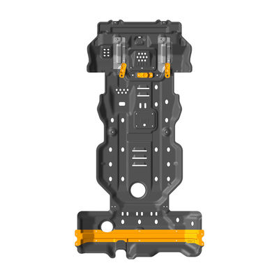 Caixa de velocidades e proteção do motor Protector do motor Protector da placa de deslizamento para Toyota Prado 120