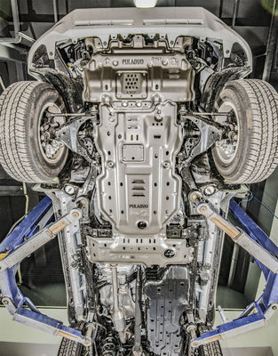 2017-2018 Toyota Prado150 caixa de velocidades protector guarda para instalação de buracos de carro original