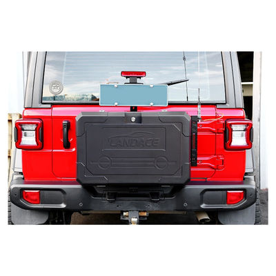 Caixa de armazenamento de alumínio de revestimento em pó para entusiastas de jeep
