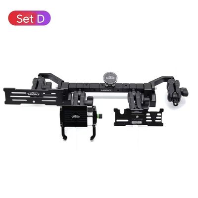 Console Central Painel de comando Porta-telefone Montar para Jeep Wrangler Acessório Bracket Preto