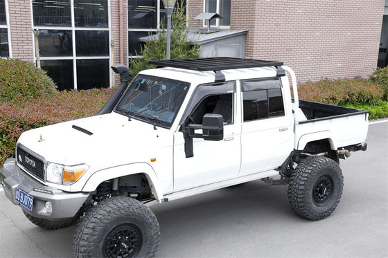 Off-road Racks de telhado plano plataforma Bracket de engrenagem perfeito para Toyota Land Cruiser LC79