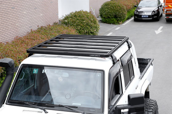Robusto TOYOTA LAND CRUISER LC79 Plataforma de Roof Racks Plataforma de Roof Racks em pó revestido