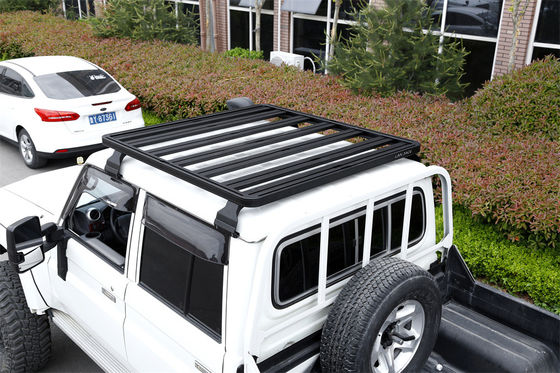 Robusto TOYOTA LAND CRUISER LC79 Plataforma de Roof Racks Plataforma de Roof Racks em pó revestido