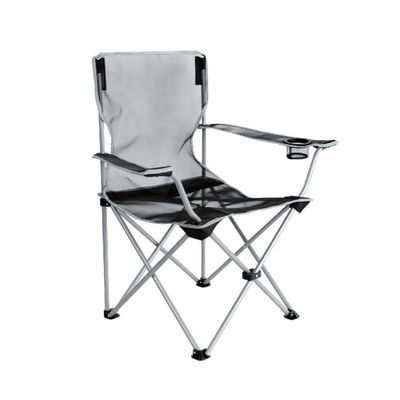 Folded Sim Robusto Folding Alumínio sombra de sol cadeiras de praia com dossel para acampar