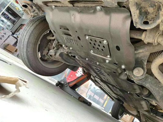 18 Toyota Tundra Base do motor dianteiro Placa de deslizamento do motor Caixa de velocidades Guarda Chassi do carro Proteção