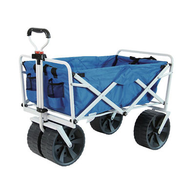 Carrinho dobrável robusto e leve com alça ergonômica para acampamento e jardim