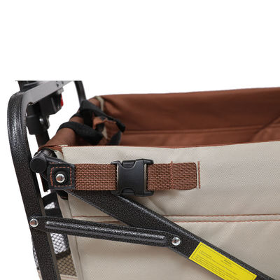 Carrinho dobrável robusto e leve com alça ergonômica para acampamento e jardim