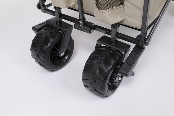 Caminhão de praia conveniente com alça ergonômica e rodas de 7x1.75 polegadas 101x51x108cm