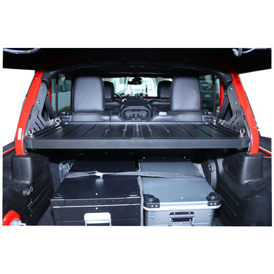 Superfície de revestimento em pó resistente e fácil de instalar rack para Jeep Wrangler área de carga traseira