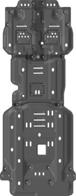Motor de placa de deslizamento sob cobertura para Toyota Land Cruiser LC 200 100% Testado espessura de 4 mm