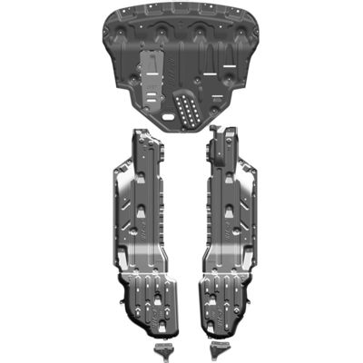 2022 Jeep Commander 4x4 Placa de deslizamento e proteção de transmissão para proteção debaixo do corpo