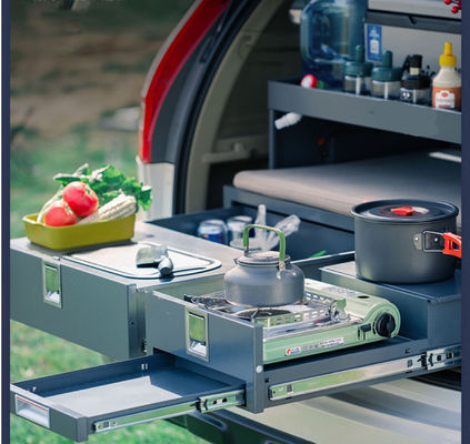 15-20 Dias Tempo de chegada Culinária de acampamento revestida em pó para SUV Crossover Wagon Truck ou Van