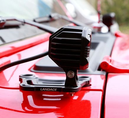 Acoplamento de capô de alumínio para Jeep Wrangler