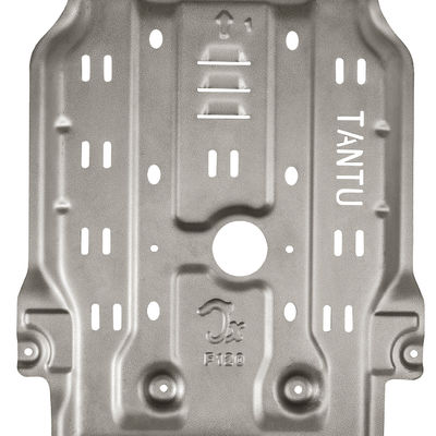 Conjunto de placas de deslizamento prateadas/pretas para 18Toyota Tundra Transmissão de transmissão do motor do radiador