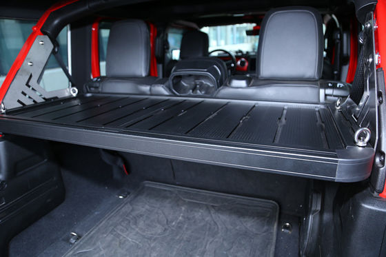 Alumínio de liga de carrinho porta-bagagens para JEEP Wrangler JL JK Design de porta traseira