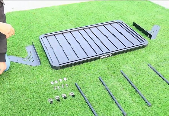 JEEP Wrangler JL SUV Carros Cargo Transportador com interior Cargo de armazenamento Rack e Mesa