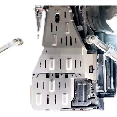 Wrangler JK JL Veículos fora de estrada Proteção de placa inferior Prata Splash Lodo Flap Guard