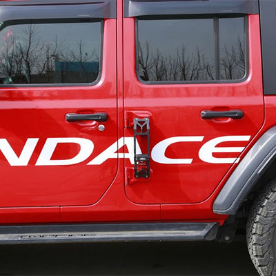 Pedal de pé de carro dobrável para Jeep Wrangler JL JK Hard Anodizing 4x4 Acessórios de veículos