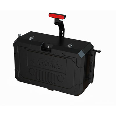 BJ40 2013-2017 Caixa de armazenamento de acessórios exteriores de veículos de alumínio 4x4 para Wrangler JL/JK