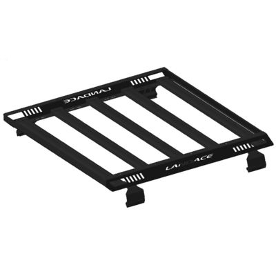 18-23 Wrangler Rubicon Jeep Roof Rack Basket com liga de alumínio revestida de pó