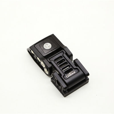 Fechadura do capô de liga de alumínio para veículo todo-o-terreno JEEP Wrangler JK/JL em preto vermelho