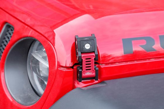 Jeep Wrangler JL JK Car Lock Hood Cover Lock com chave de liga de alumínio