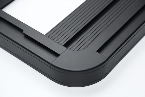 1889*1225mm Anodizado Oxidado Superfície de Aço Alumínio Preto Roof Rack para Y60 SUV Car Bar 4x4