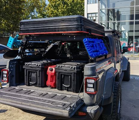 Maximize o espaço de armazenamento com fácil instalação Tacoma Truck cama rack base modular