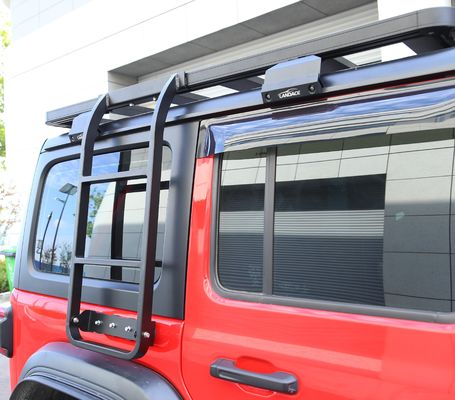 Landace Roof Rack Side Ladder Kit Perfeito para Jeep Wrangler 833*400*261mm N.W 6kg