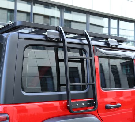 Landace Roof Rack Side Ladder Kit Perfeito para Jeep Wrangler 833*400*261mm N.W 6kg