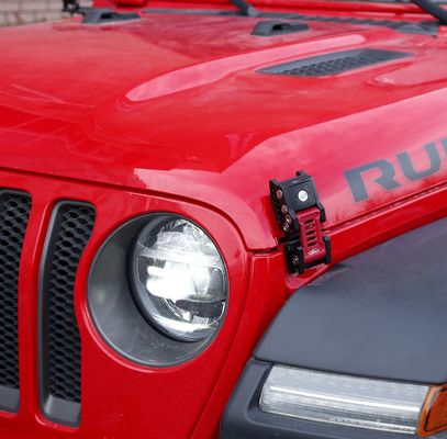 Ano 2018- Black CNC Process Hood Latch Kit para aventuras off-road de longa duração